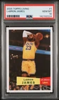 2025 Topps Living LeBron James #1 First Card in Set PSA 10 GEM MINT