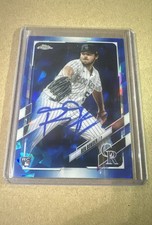 Autographed 2021 Topps Chrome US Sapphire - Ben Bowden #US298 (RC) IP AUTO