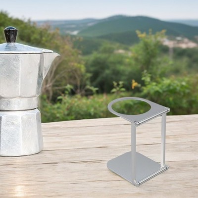 Für Outdoor Kaffeebrüher Halterung Edelstahl und verstellbar für den Einsatz
