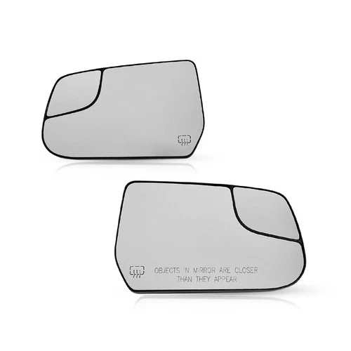 Pair of 2 Heated Mirror Glass Fit For 2010-2017 Chevrolet Equinox Left Right