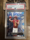 2024 Panini Donruss Optic My House! Jayden Daniels #9 (RC) PSA 10
