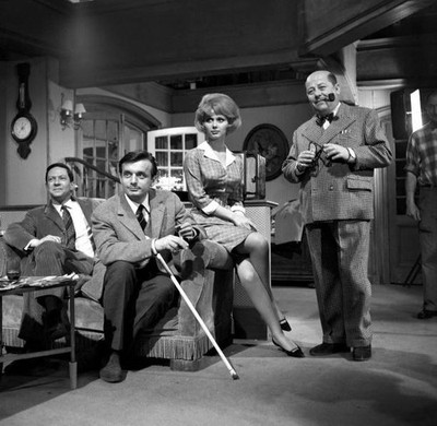Claude Nicot Dominique Paturel France Anglade Francis Blanche duri- Old Photo