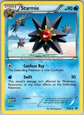 Starmie 24/99 Uncommon Next Destinies Pokemon NM