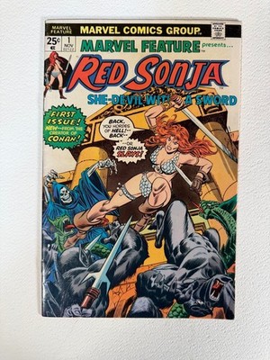 Marvel Feature Presents Red Sonja #1 (Marvel Comics November 1975)