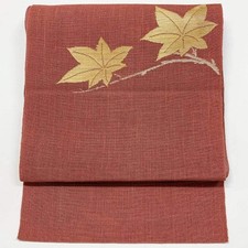 6964 Japanese Vintage Nagoya Obi Belt Kimono Fabric Silk Traditional Summer