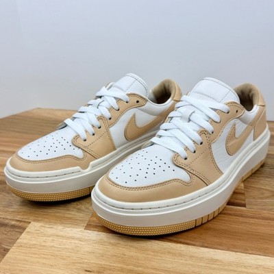 Nike Air Jordan 1 Elevate Low SE White Tan DH7004 102 Women's Size 7