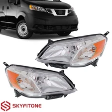 For 2013-2021 Nissan NV200 Headlights Halogen Lamp W/O Bulbs  Left+Right Side