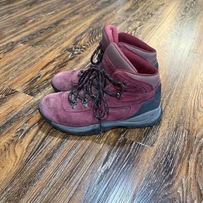 Columbia Women's Newton Ridge Plus Waterproof Amped Size 9 Elk Mountain Red