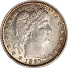 1897-P Barber Quarter