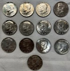 New Listing1967 Kennedy Half Dollar Silver Circulated 50C 0.4 Fineness Lot of 13 Coins