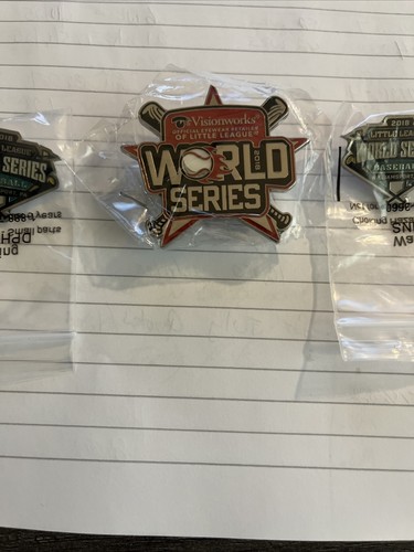2018 Little League World Series Lot Of Pins. (2) Official WS pins & Vision Works - Picture 3 of 4