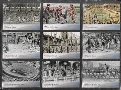 COMPLETE 2012 TOPPS OLYMPIC HERITAGE (27) CARD SET #OH-I ~ #OH-XXX ~ AWESOME!!!