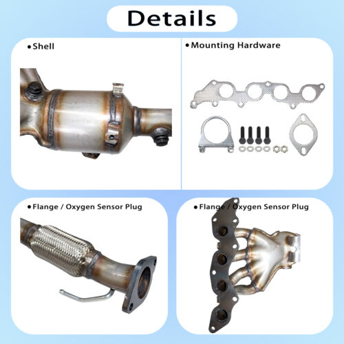 Catalytic Converter for 2013 2014 2015 2016 2017 2018 2019 2020 Ford Fusion 2.5L - Foto 2 di 11