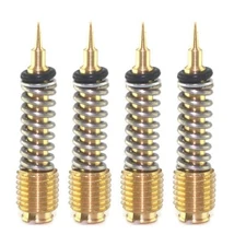 4X FOR Kawasaki ZL900 ZX900 A Eliminator 900 Carb Fuel Air Mixture Screw Set
