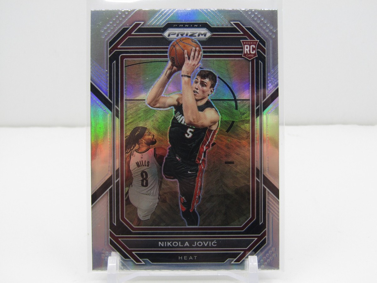 Nikola Jović RC auto silver prizm NIKOLA JOVIC 2022-23 PRIZM SILVER PRIZM ROOKIE CARD! RC