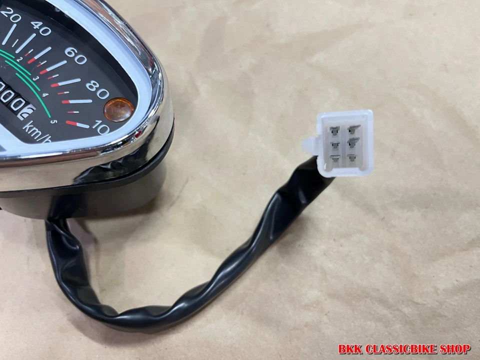 Honda Chaly Dax CF50 CF70 ST50 ST70 ST90 Speedometer meter Nippon Seiki km/h - Image 4 of 4