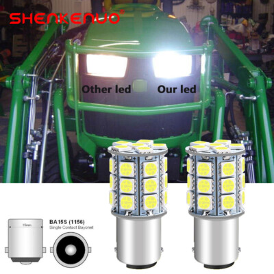 2 EX Brite LED light bulbs for Deere Sabre headlight mower tractor bulbs lights