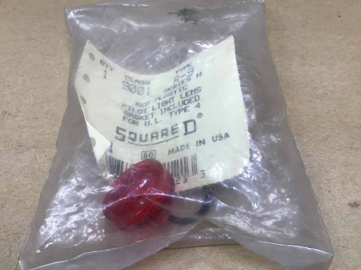 テクニカ　インバータライト90 型名AL‐90241 Square D 9001 R-9 74121 Series H Red Pilot Light Lens #4086K24IAC