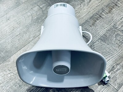 Speco Technologies SPIPH8AM 15W IP PoE Horn Speaker W/ Built-In Mic   SHIPPING