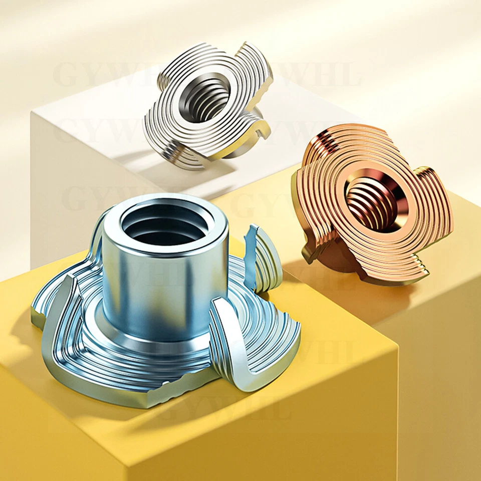 Einschlagmuttern Schrauben Gewinde Einschlag Schlagmutter M3 M4 M5 M6 M8 M10 M12 - Bild 2 von 4