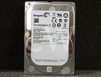 ST91000640NS 9RZ168 Seagate 1TB 7.2K RPM 6Gb/s 2.5'' SATA HDD Hard Drive