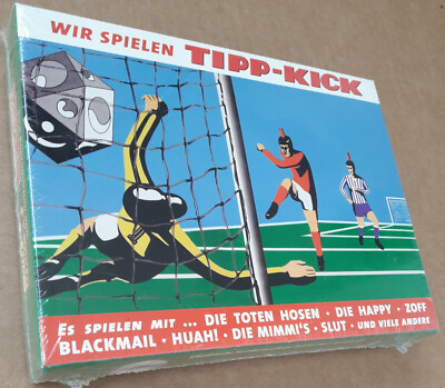 Wir spielen TIPP-KICK, lim. CD-Box, u.a. Die Toten Hosen + Die Happy, NEU, OVP