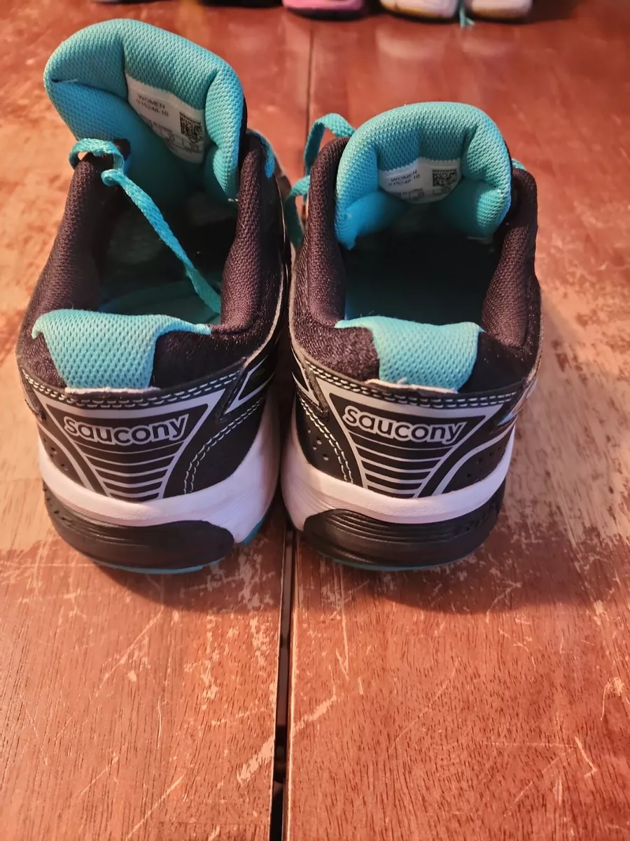 Saucony Grid Mystic Running Shoes Size 6.5 S15248 10 Black