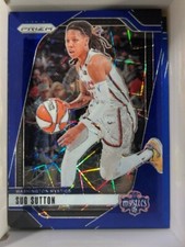 2024 Panini Prizm WNBA - Sug Sutton #51 Blue Velocity Prizm (RC)