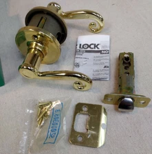 Weiser Lock Saratoga NLA 100 S 3 BX LH RL ADJ Passage Leverset