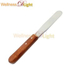 1 PC Plaster Mixing Spatula 3R Dental Instruments Stainless Steel Wooden Handle