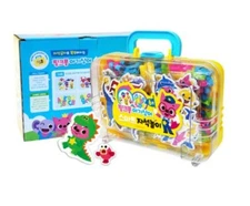 Pinkfong Baby Shark Smart Magnetic Play Set 144pcs Baby Kids Develop