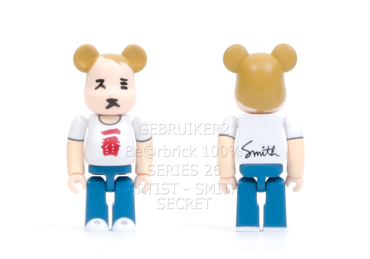 Medicom Toy Bearbrick 100% SERIES 26 SMITH SECRET Be@rbrick S26 