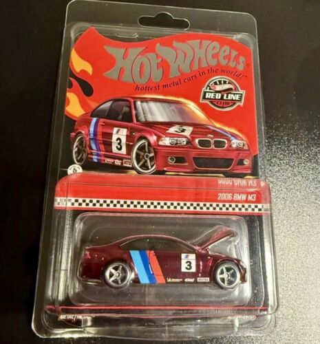 Hot Wheels Collectors RLC 2006 BMW M3 Red Opening Hood - Picture 12 of 13