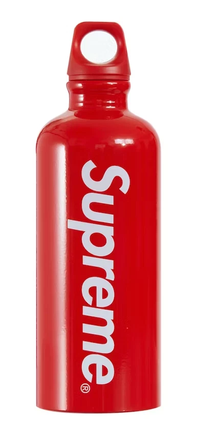 SUPREME 2023 SS SIGG TRAVELLER 0.6L WATER BOTTLE RED OG ALL BRAND NEW IN  HAND