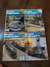 Lot 4 Model Railroader Magazine 2000 O Scale Steam Horse Shoe Curve Train Rail