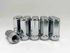 32Pc 9/16-18 Chrome Bulge Acorn Lug Nuts For Chevy C20 C30 K20 K30 Suburban