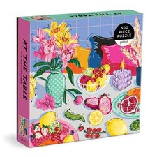 At the Table 500 Piece Jigsaw Puzzle Galison New