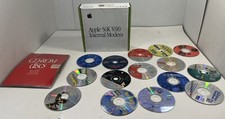 Apple 56K V.90 Internal Modem Cd ROM Discs - preowned