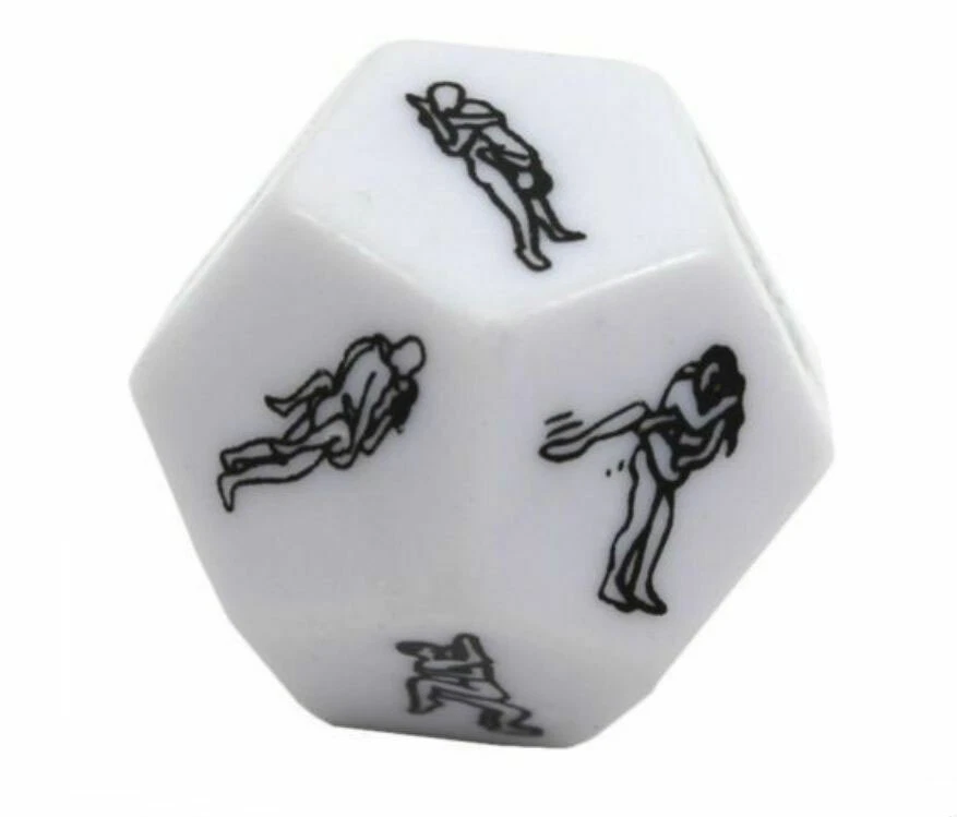 12 Side Sexy Position Dice Bachelor Party Adult Couple Secret Funny Games Tools - Image 3 of 4