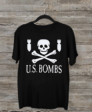 NEW U.S. BOMBS Band Logo Classic Gift For Fan Black All Size Shirt OM293