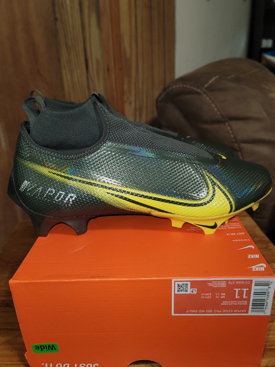 NEW Nike Vapor Edge Pro 360 SMU Oregon Size 11 WIDE CV3066  display picture 3