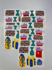 Mrs. Grossman’s Lot Of 11 Sheets Birthday Presents Stickers 1995 Retired