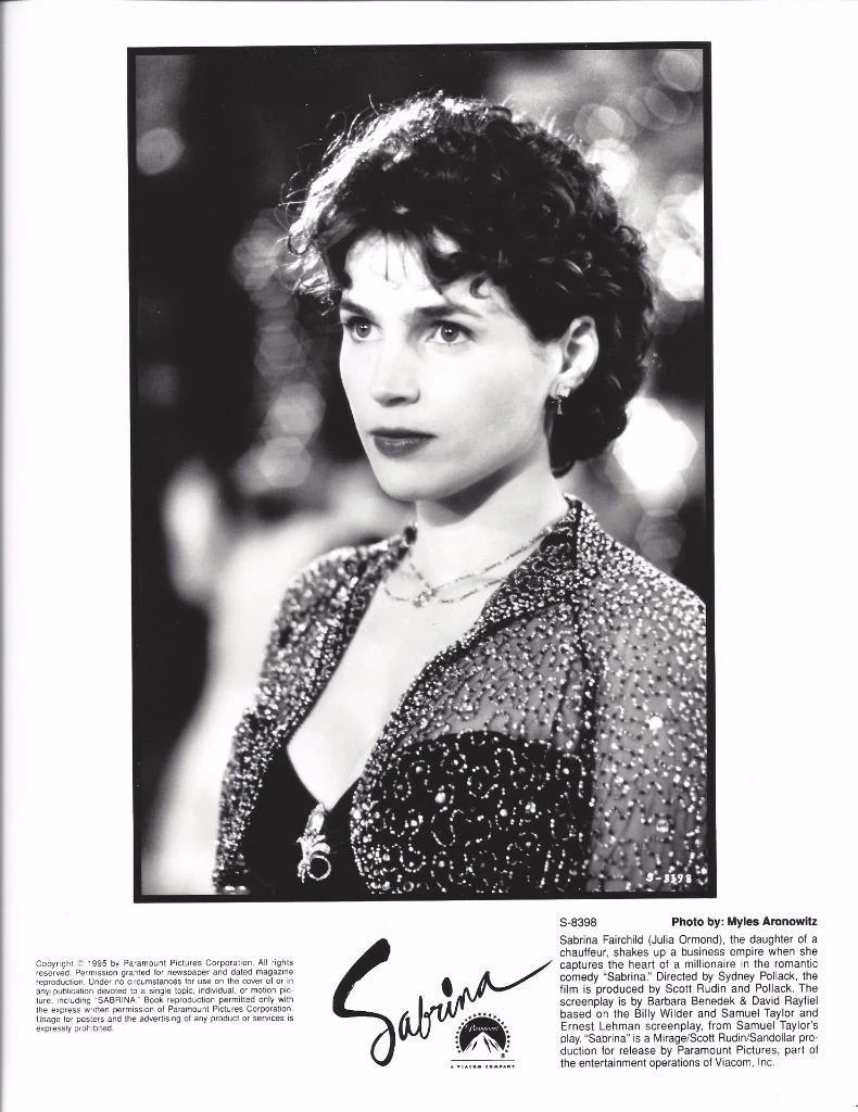 Julia Ormond, "Sabrina" 1995 Vintage Movie Still | eBay