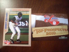 5 EVERETT WILLIAMS 2010 Midwest League Top Prospect MWL