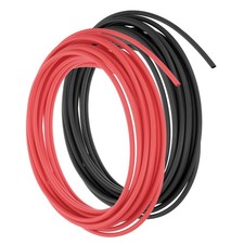 1Set 1/10 Inch 20ft Wire Heat Shrink Tubing 3:1 Double-sided Wrap Black,Red
