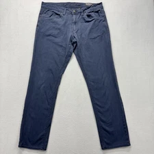 Buffalo David Bitton Evan-x Jeans Mens 34x31 Blue Slim Straight Stretch Pants