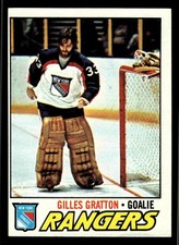 1977-78 Topps Gilles Gratton #207 - New York Rangers