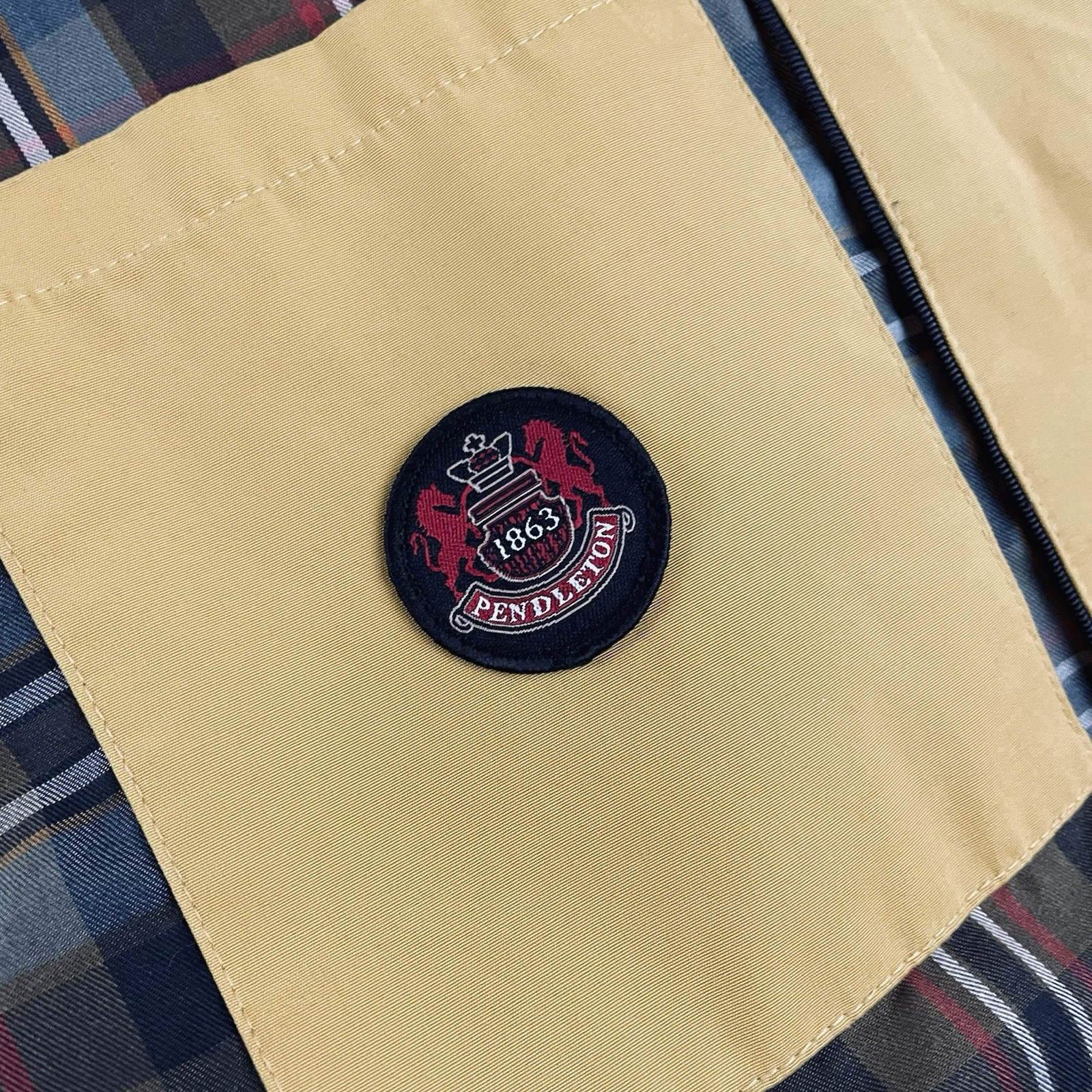 Pendleton Rain Trail Jacket Women’s Large Hidden … - image 7