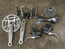 Shimano XT M738 - M739 3x8 Speed Groupset - Vintage Mountain Bike