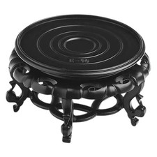 Espositore ciotola pesce rialzata scrivania vaso fiori base resina da tavolo